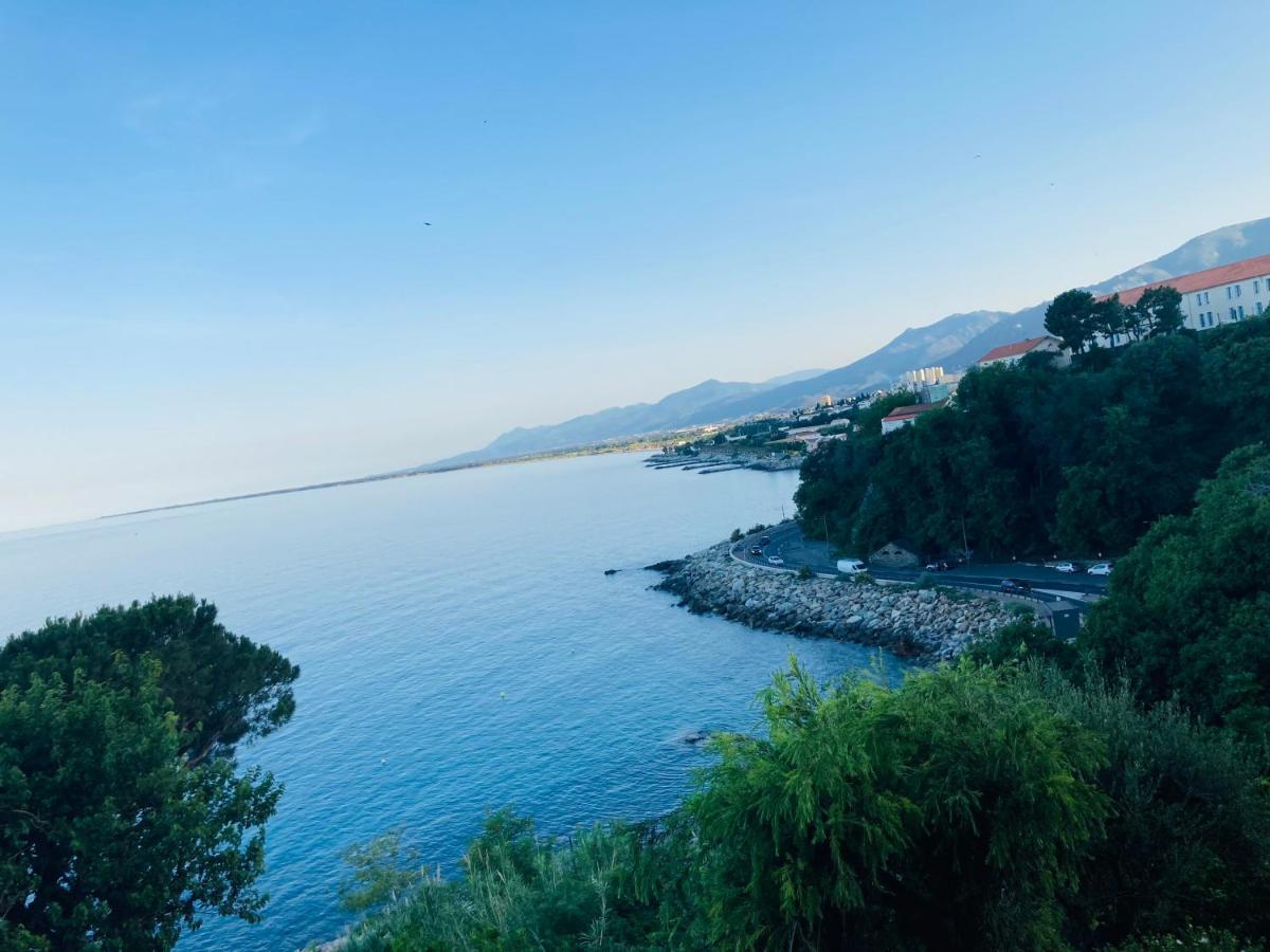 Location Chambre Avec Salle De Bain Et Partie Commune Sea View & Mountain View Renting 1 Of 3 Bedrooms With Shared Common Space 3 Bdrm Apt Not 1 Bdrm Plus Clime Ou Ac Bastia (Corsica) Exterior foto